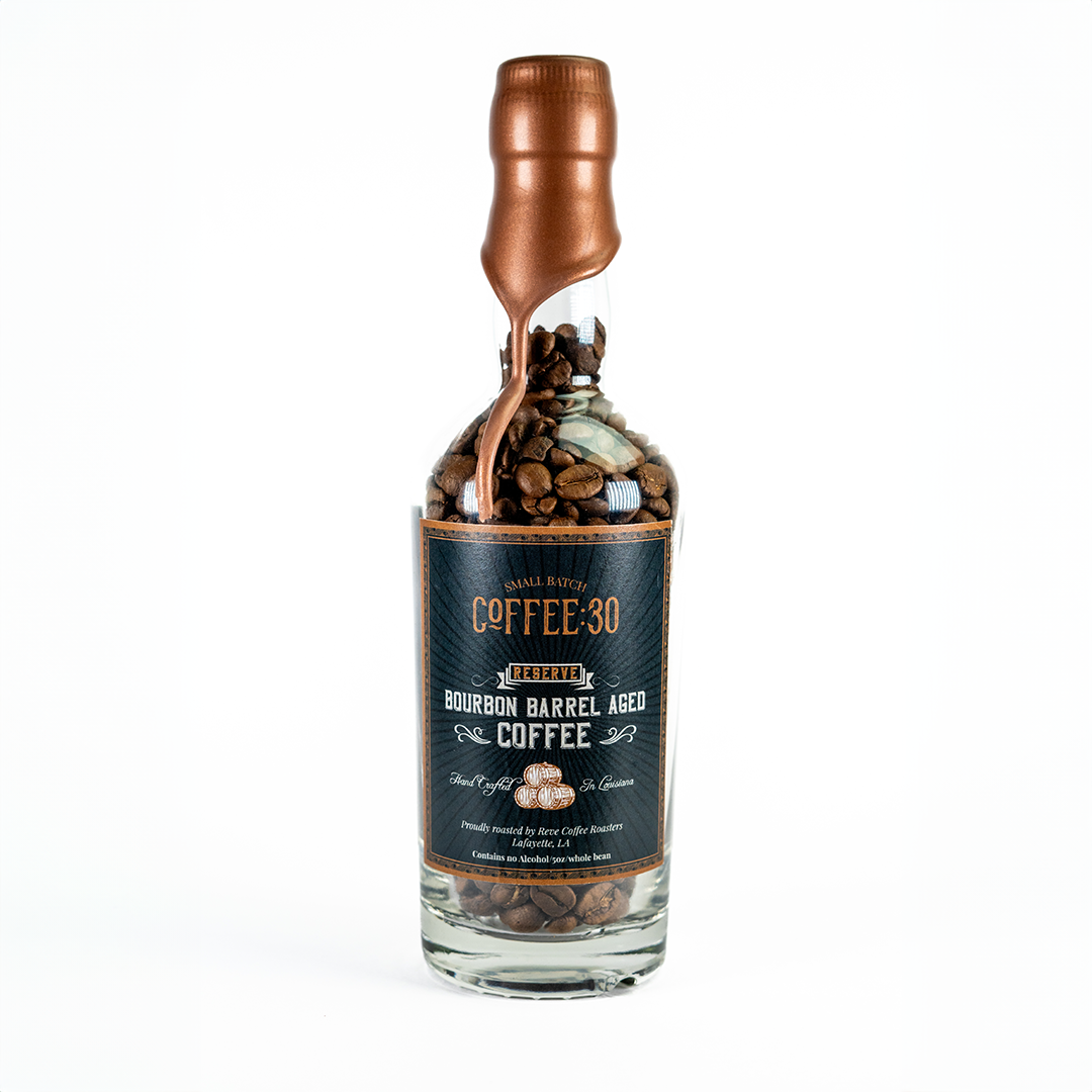 Coffee:30 Bourbon Barrel Aged Coffee Bottle 5oz