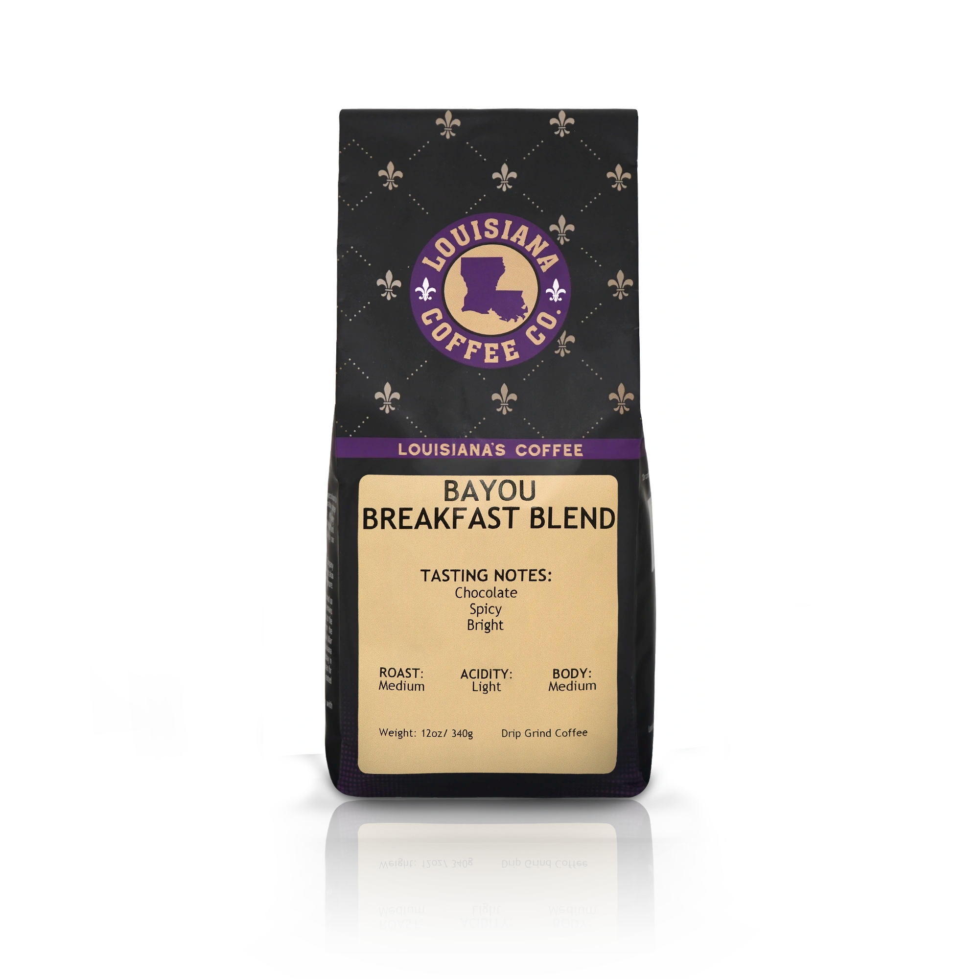 Bayou Breakfast Blend 12oz