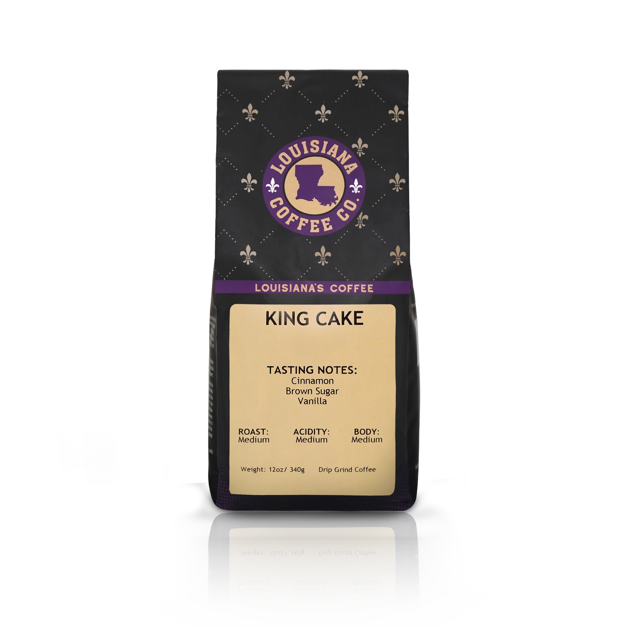 King Cake Beignet 12oz