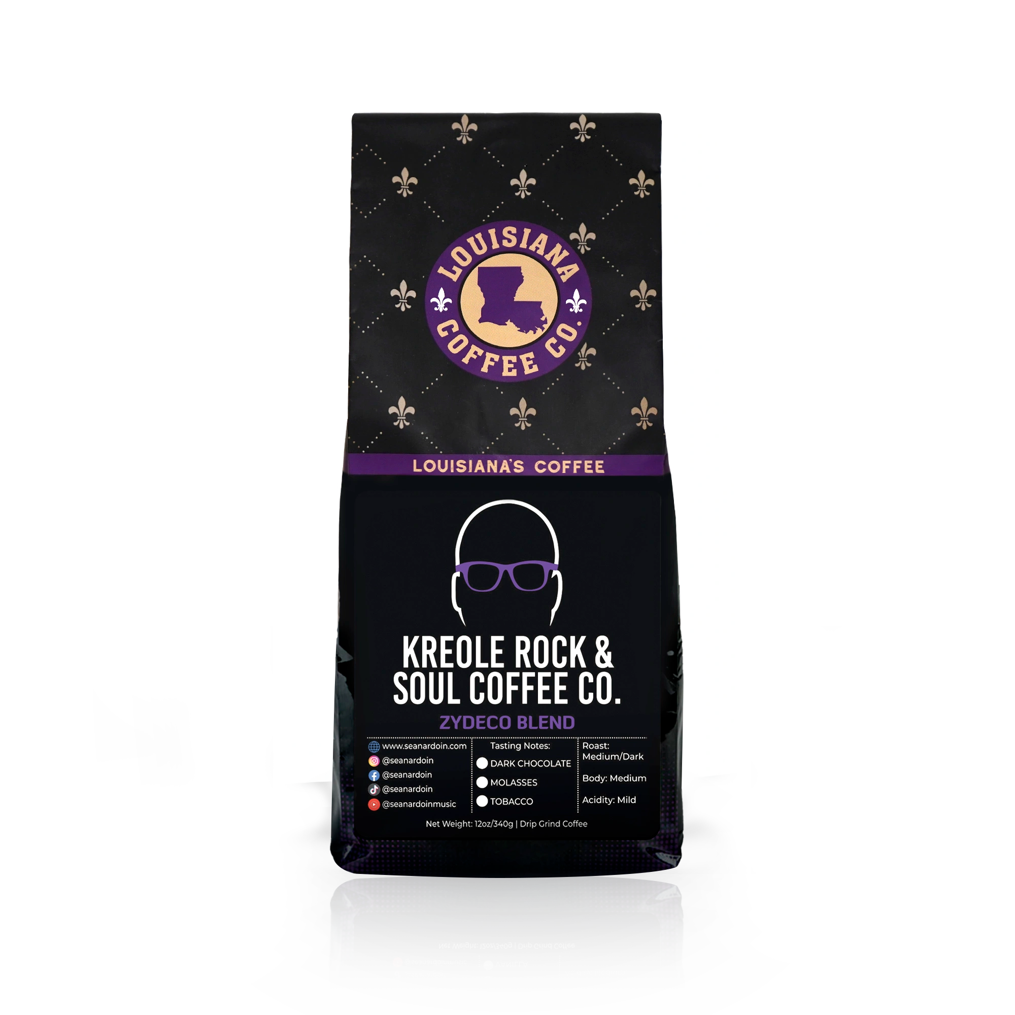 Kreole Rock & Soul Coffee Co. - Zydeco Blend 12oz