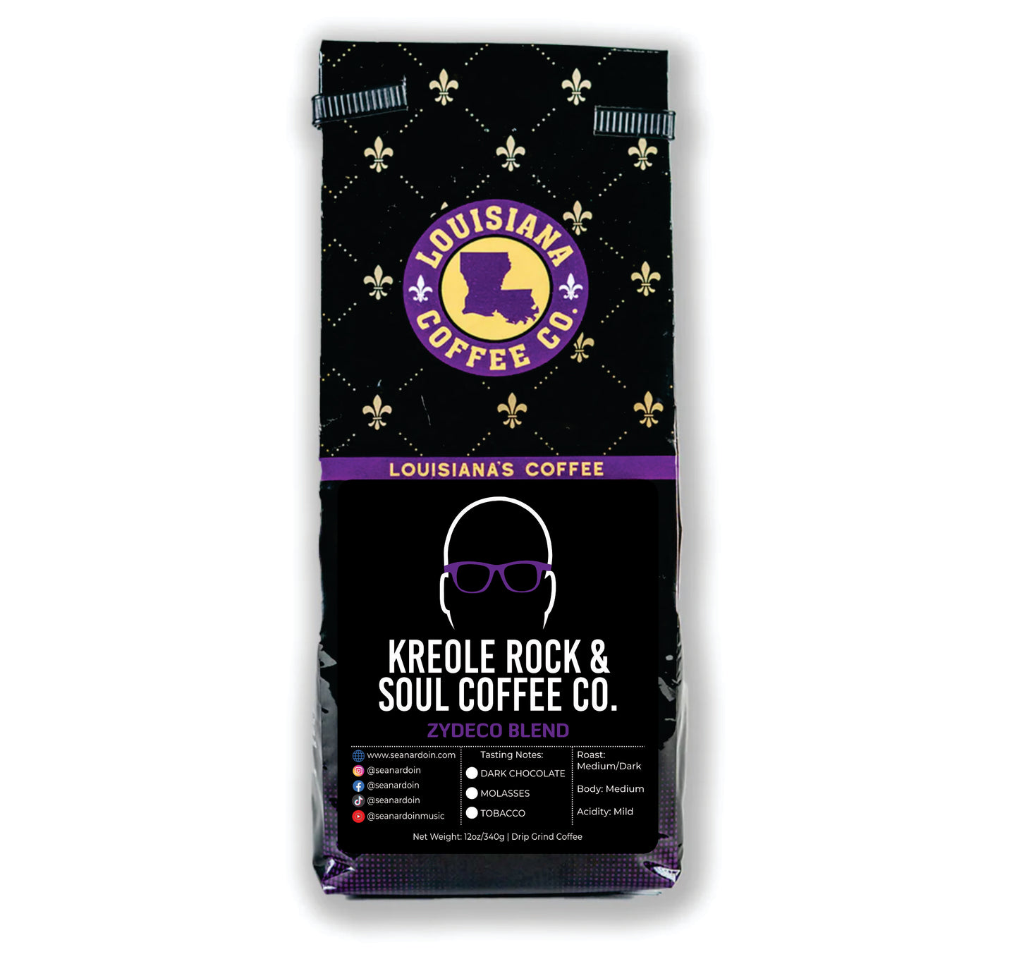 KRE0LE ROCK & SOUL COFFEE CO. - ZYDECO BLEND