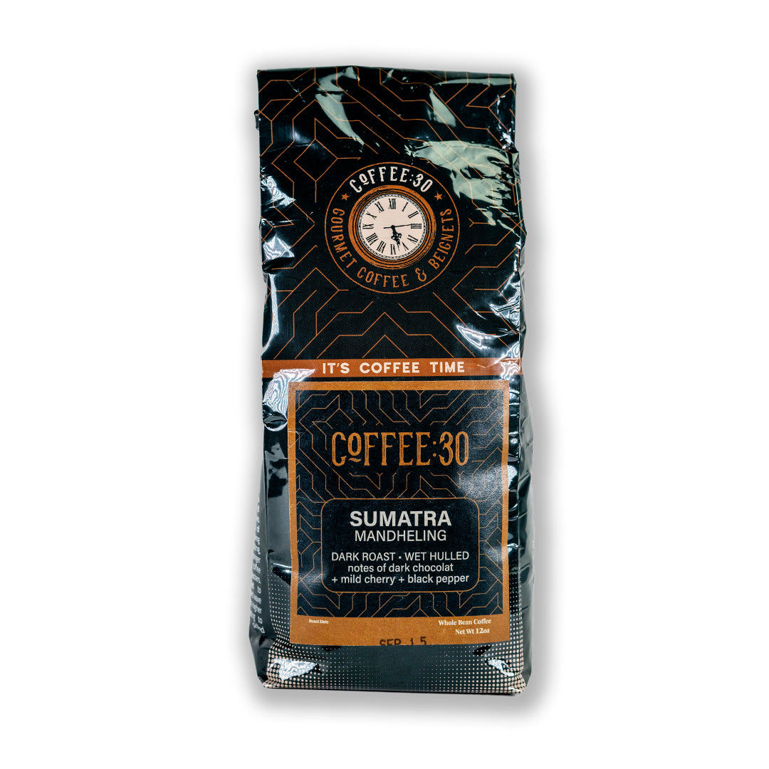Coffee:30 Sumatra Dark Roast 12oz