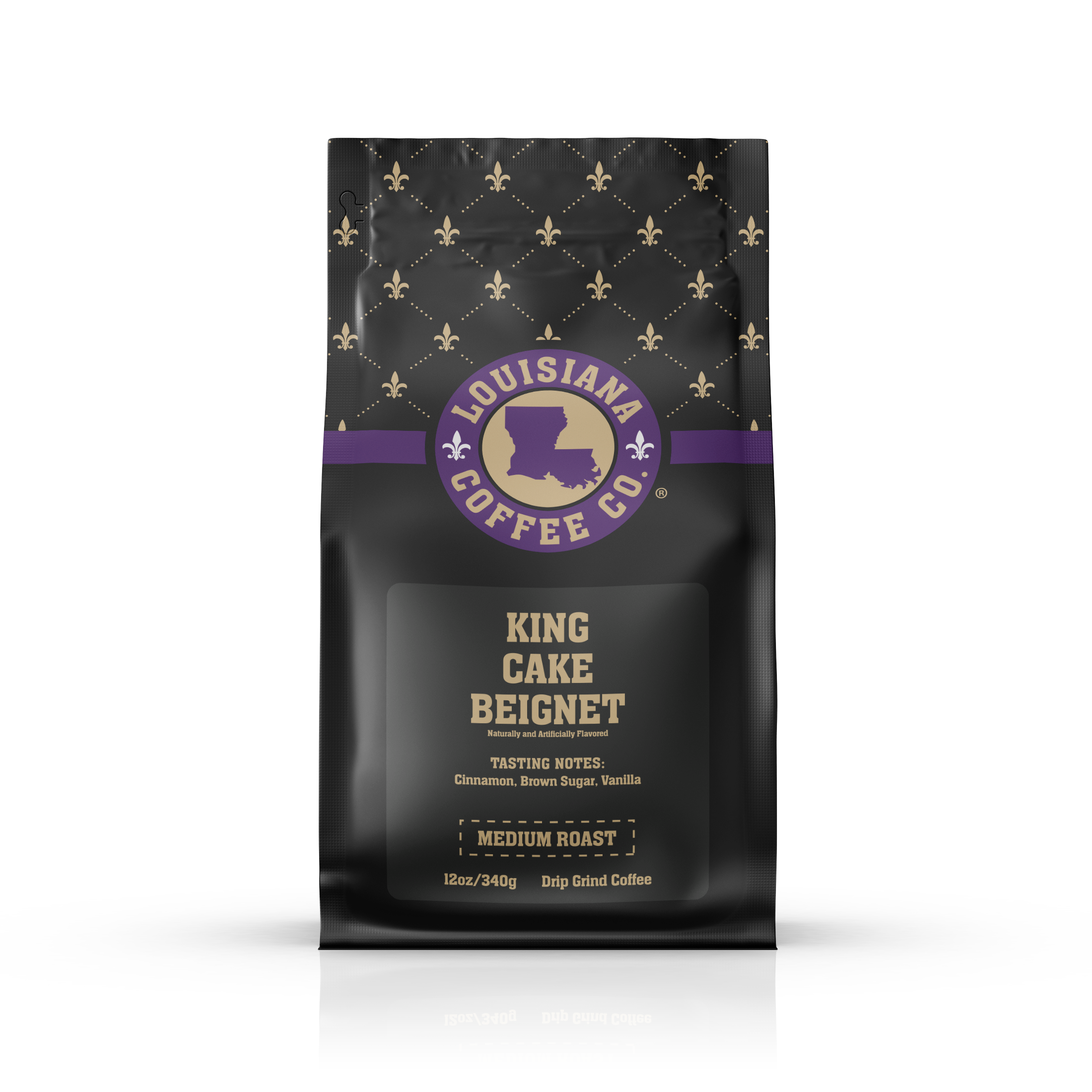 King Cake Beignet 12oz