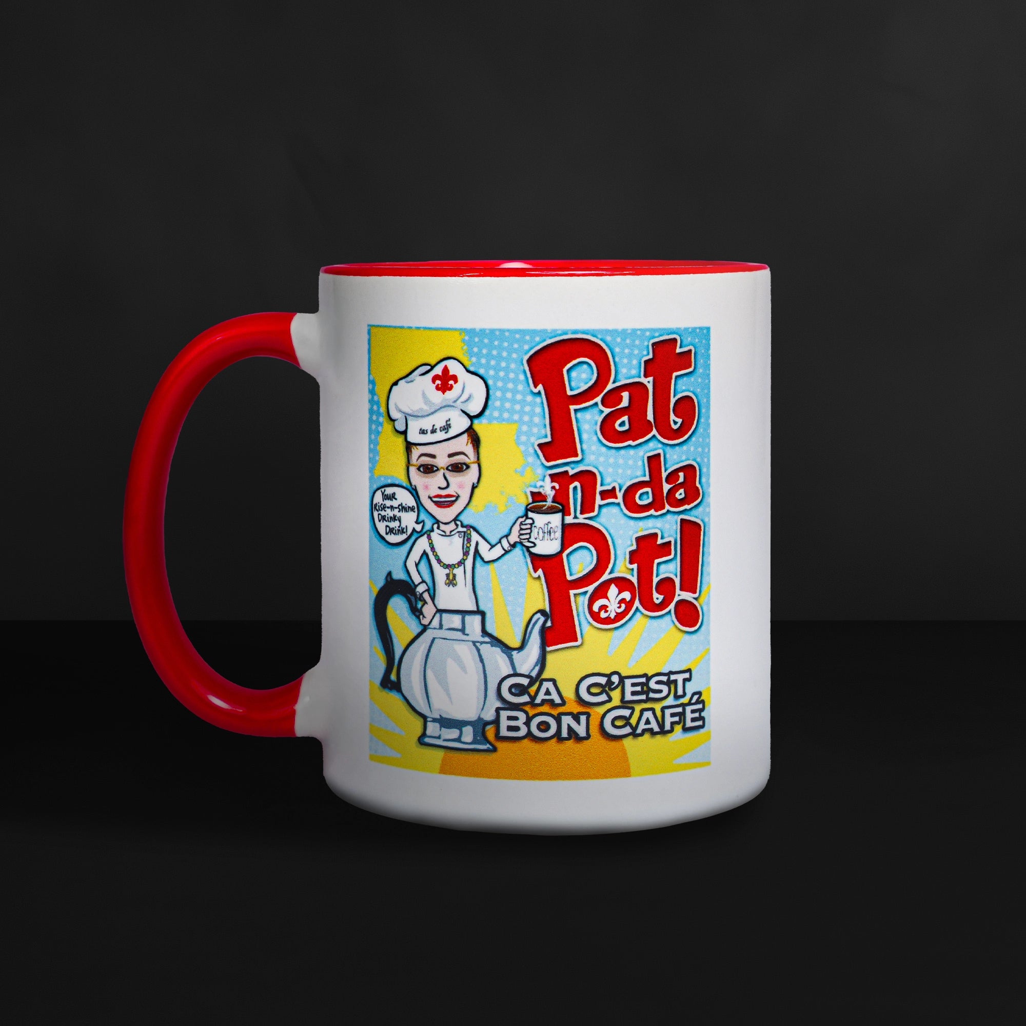 Pat-n-da-Pot! Official Coffee Mug